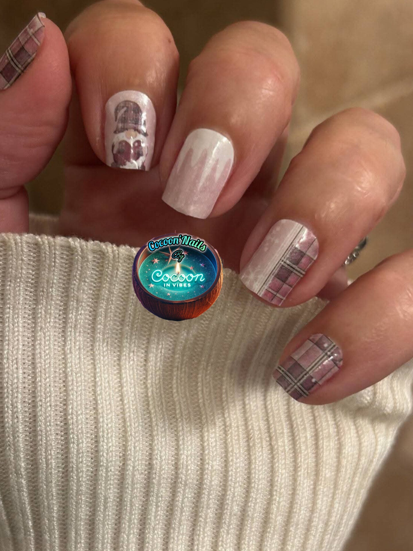 Cocoon’Nails – Sweet Winter Gnome : la tendresse hivernale au bout des doigts