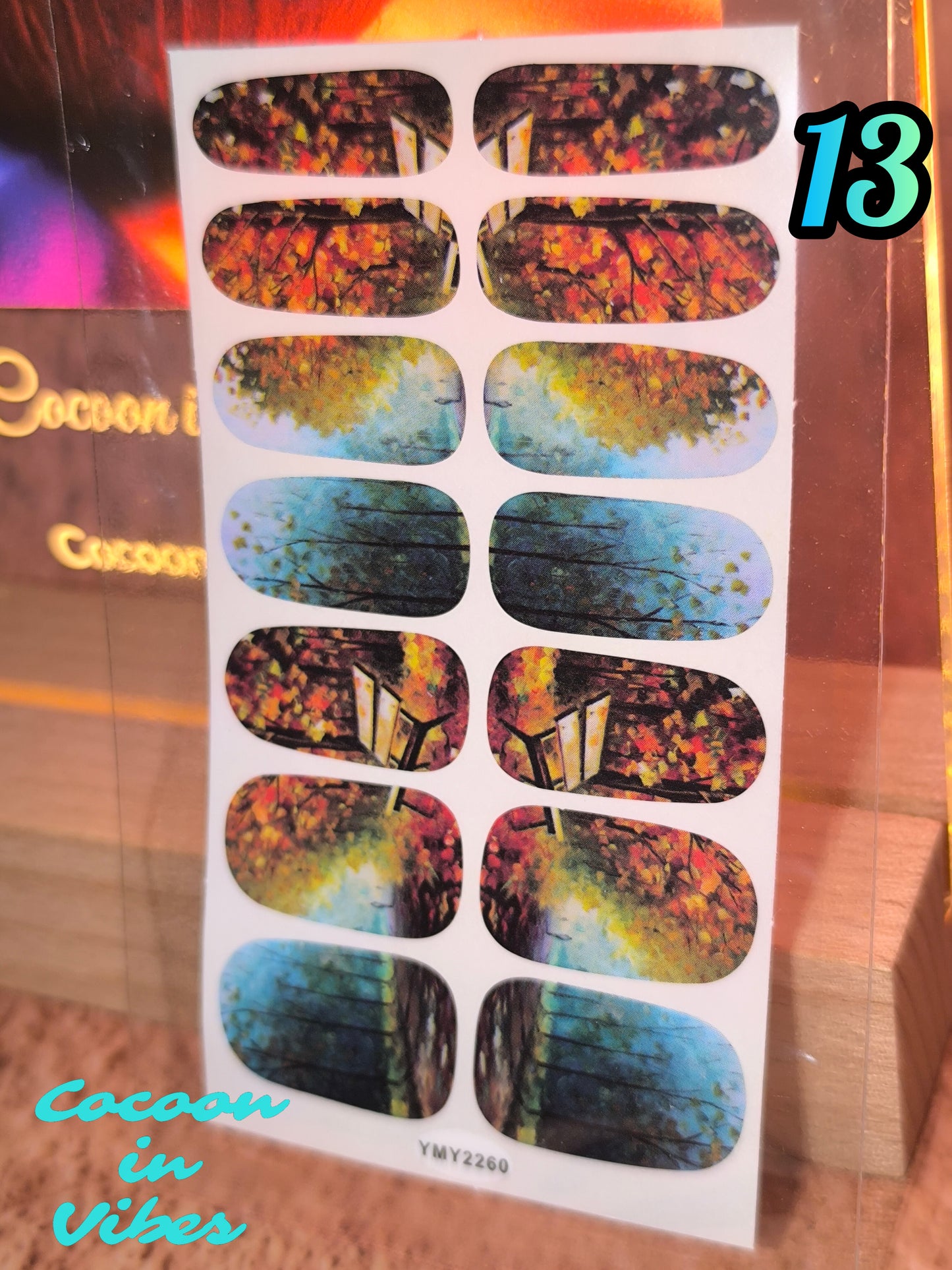 Collection Automne – Manucures Autocollantes