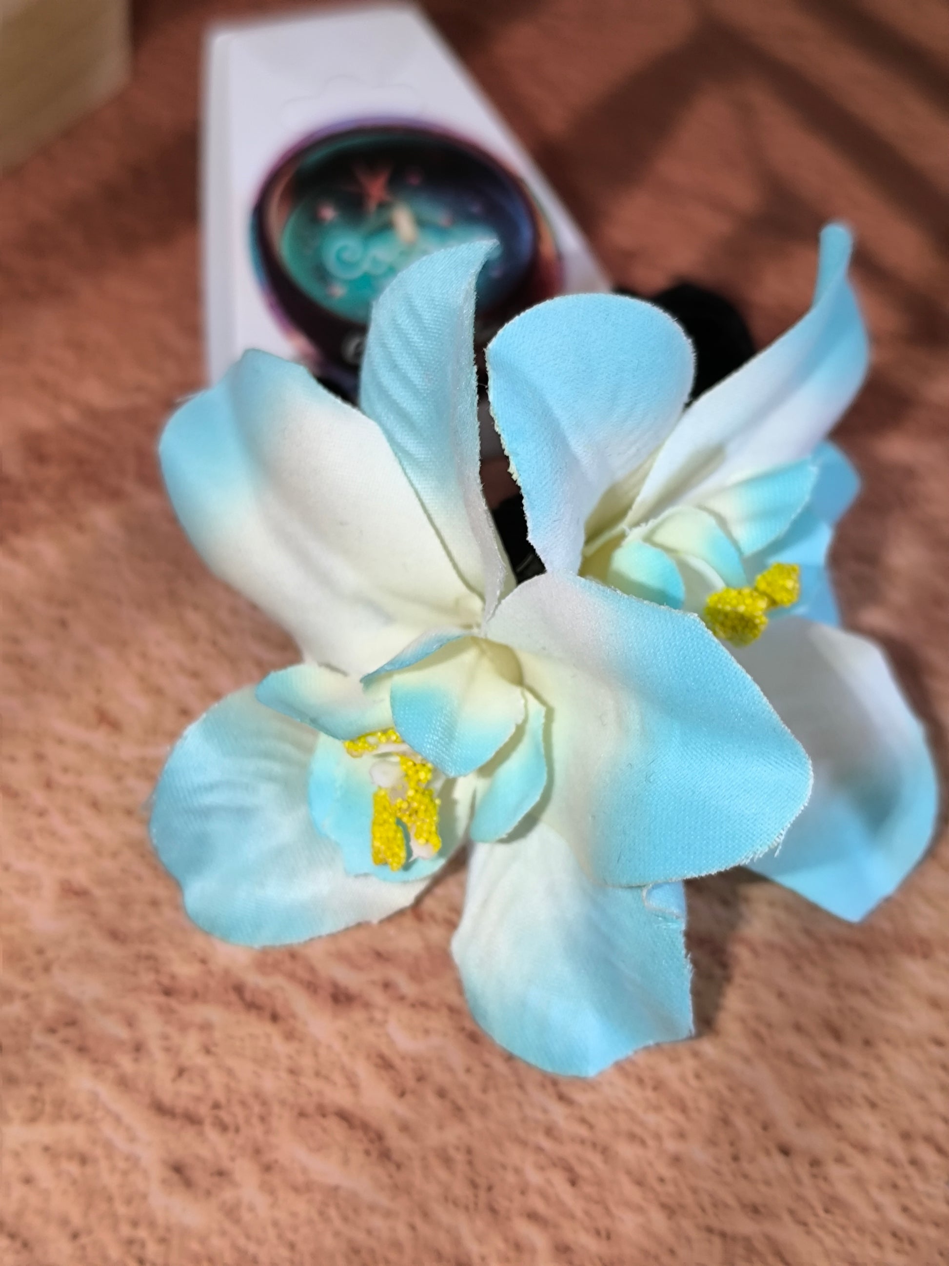 Chouchous Fleurs Tropicales - Un souffle d’ile paradisiaque dans vos cheveux…
