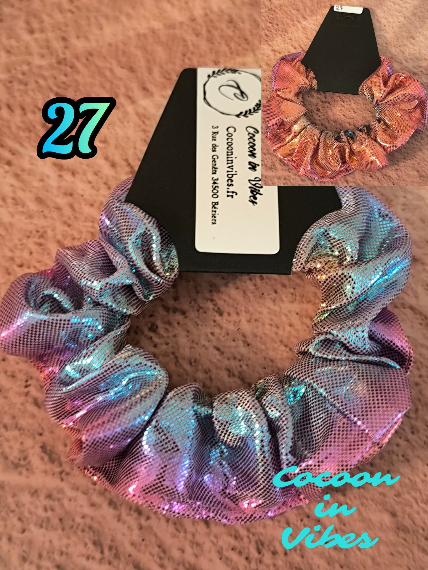 Chouchous Sirène Irisés Double Face 2 en 1