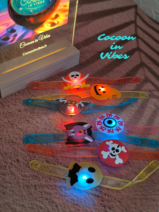 Bracelets lumineux – Spécial Halloween