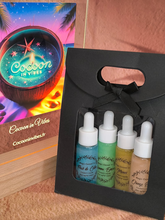 Coffrets découverte Magic Cocoon'in - Fondants Liquides