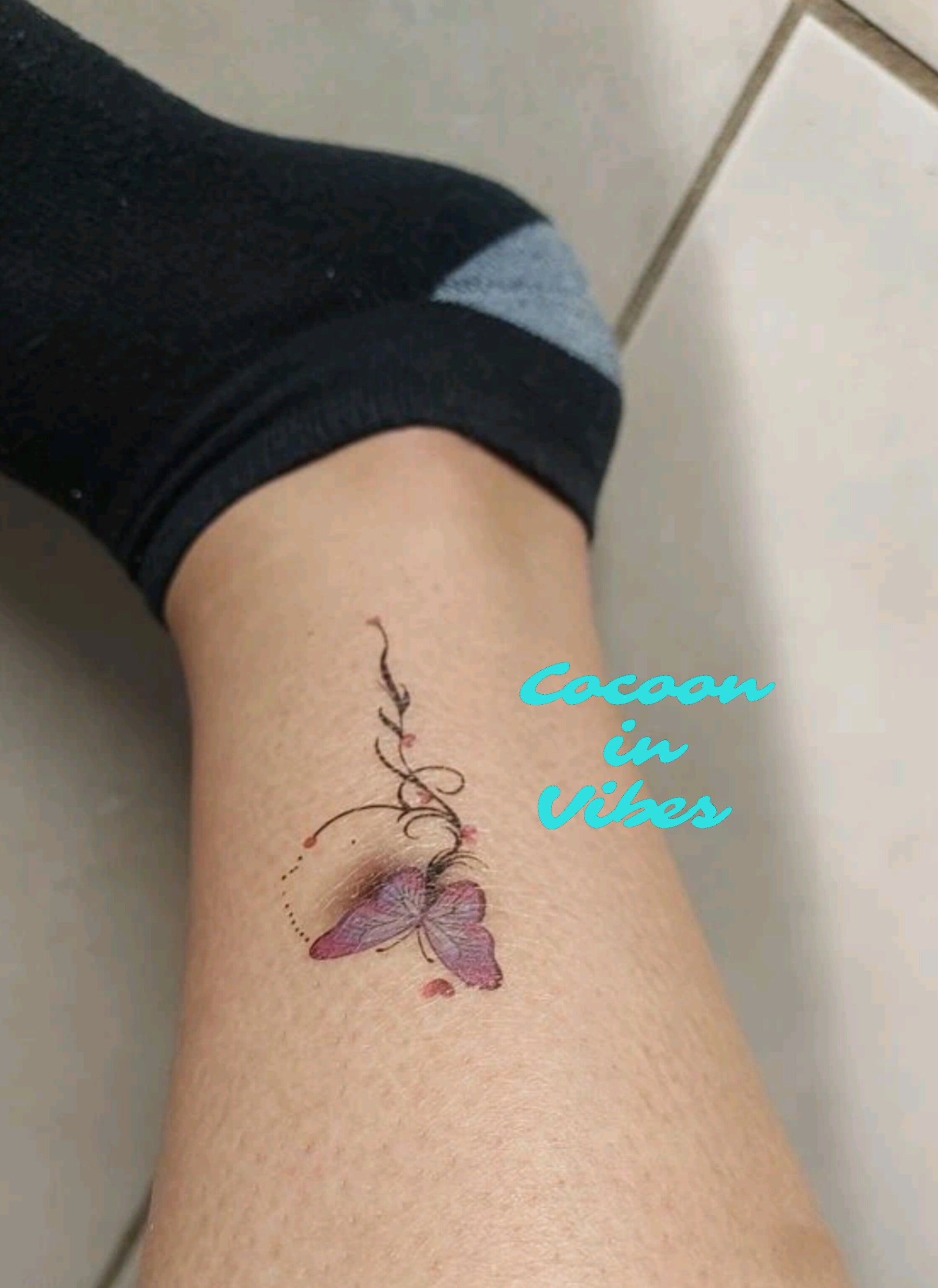Tatouages Éphémères Papillons Ombrés – Légèreté et Poésie en 3D