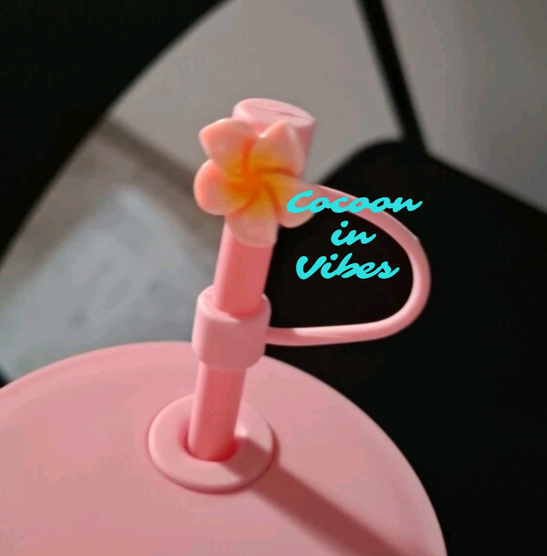 Bouchons Fleuris en Silicone – Pour pailles de 10 mm