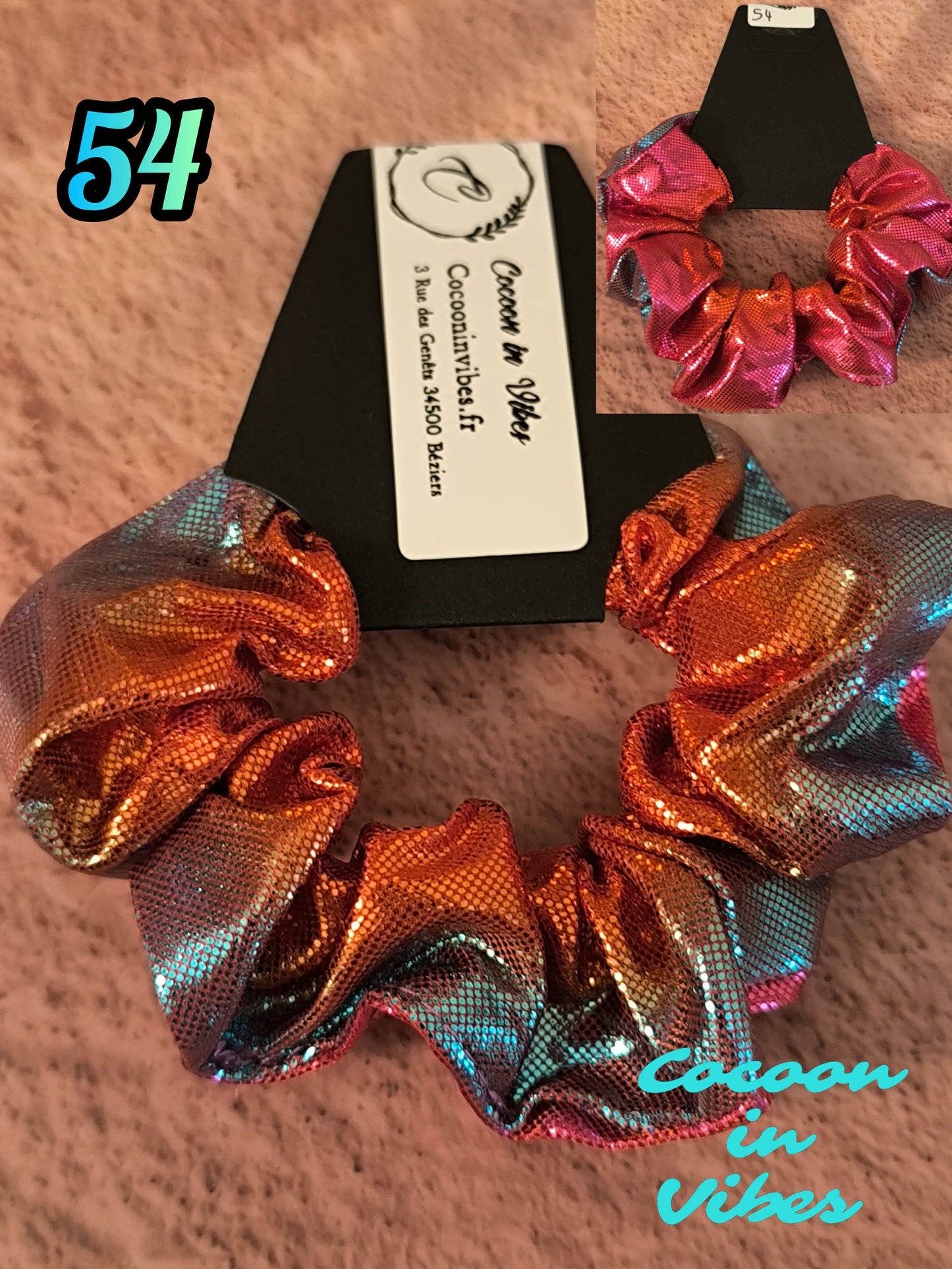 Chouchous Sirène Irisés Double Face 2 en 1